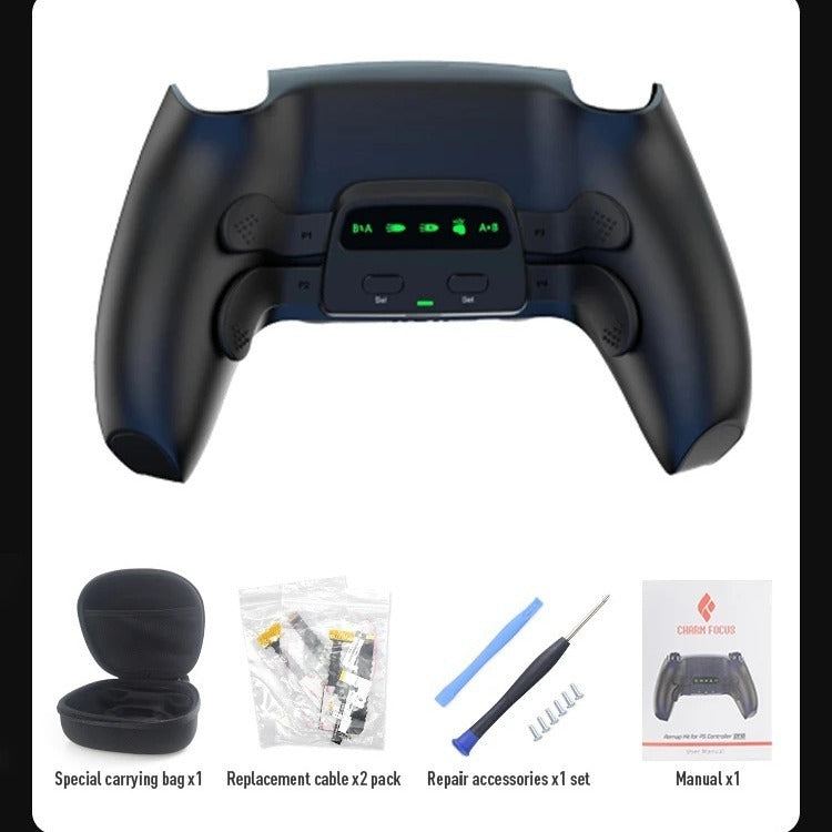 PS5 Bluetooth gamepad Elite Four Back Key Programmable Custom Mapping Three Level Continuous Back Key