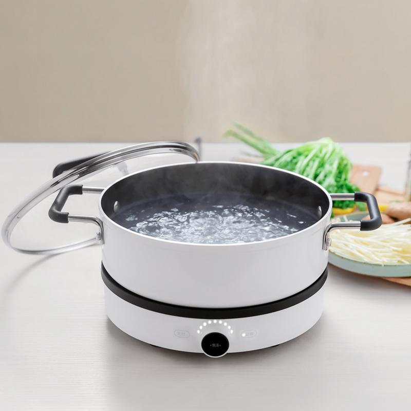 Smart Induction Cooker 2100W Household Mini Hotpot Soup Pot Electromagnetic Furnace Cooking