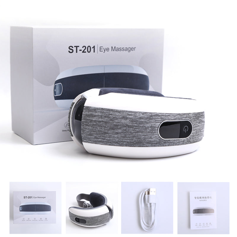 Bluetooth Music Massager Hot Pack Eye Massager Electric  Anti-wrinkle Fatigue Breathable Cloth Massager Healthy Care