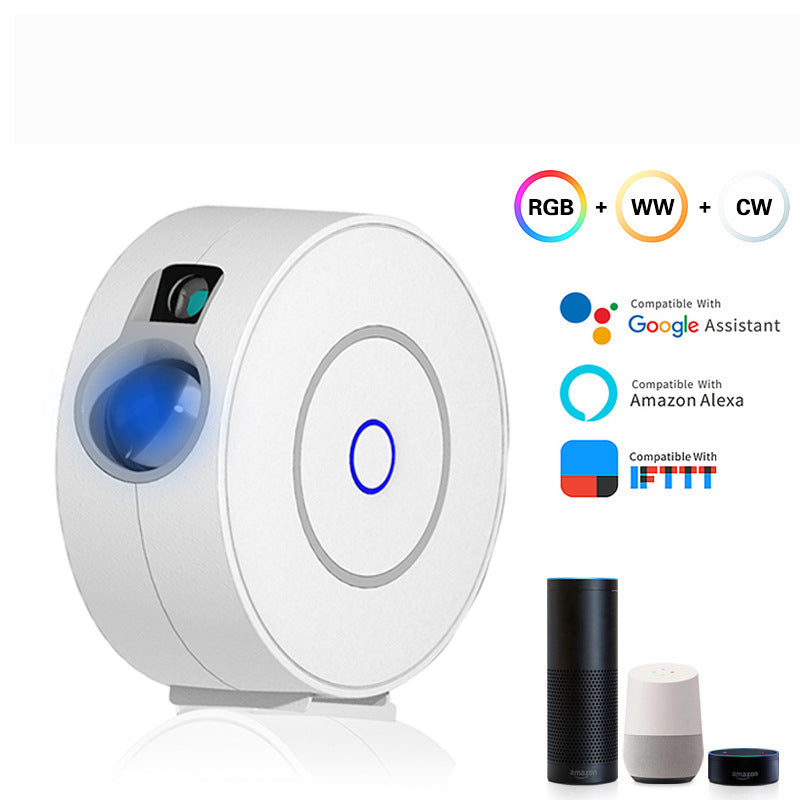 Tuya Smart WiFi APP Control Starry Sky Dazzling Starry Night Light LED Colorful Laser Projection Light