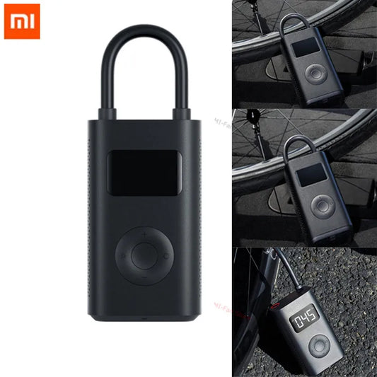 Newest Xiaomi Mijia Portable Smart Digital Tire Pressure Detection Electric Inflator Pump for Bike Motorcycle Car Football